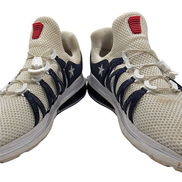 Nike Shox Gravity White/Navy Blue Men Size 13 Athletic Running Shoes AR1999-104 - Picture 3 of 12